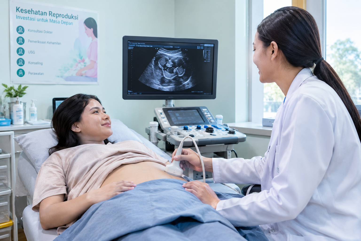 usg di klinik aborsi promedis
